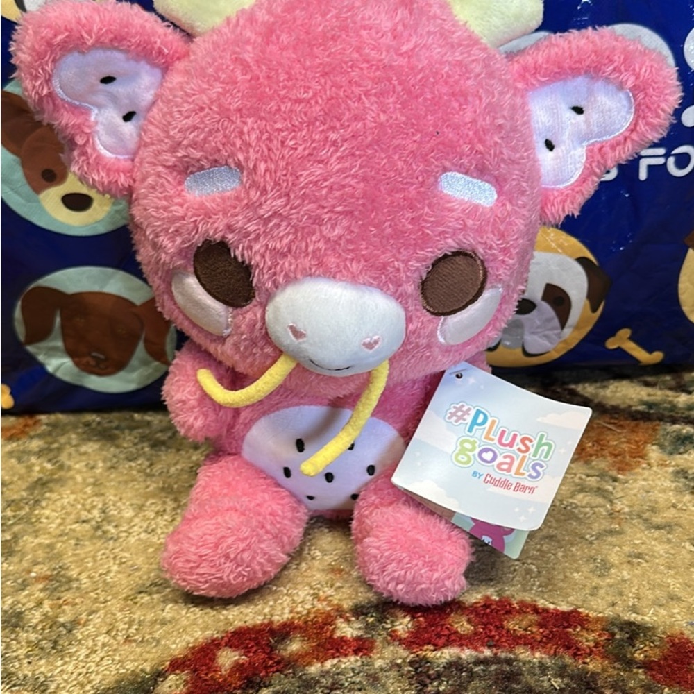 NWT Cuddle Barn PlushGoals - Dorian The Dragon Fruit Dragon